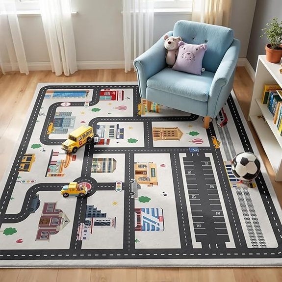 5x7ft kids rug