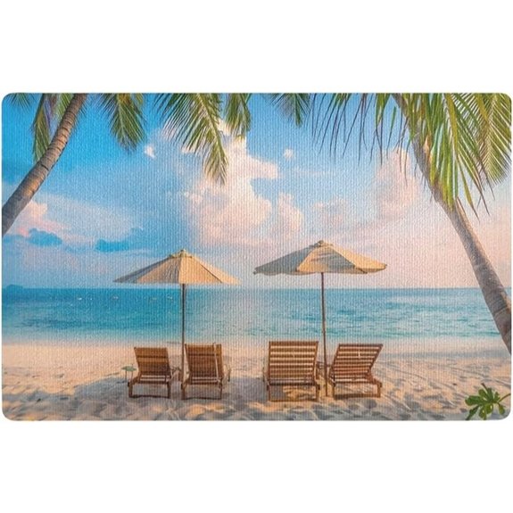 alaza beach sand doormat