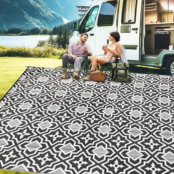 alfolo 9x18 waterproof rug