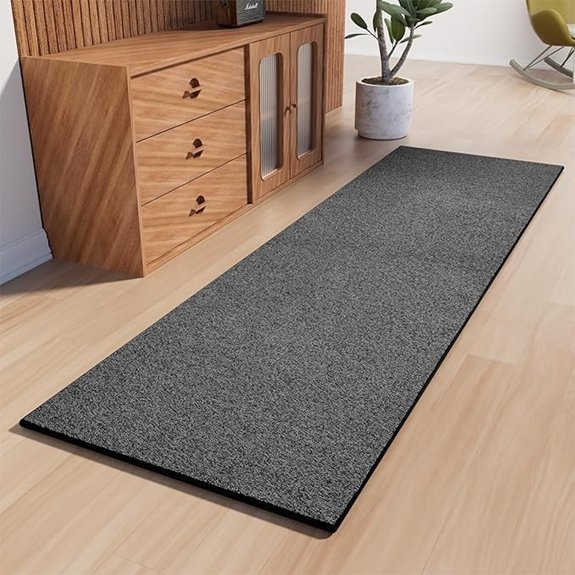 aredo rug 2x6 ft black