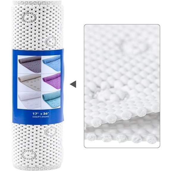 bathtub non slip mat with suction cups