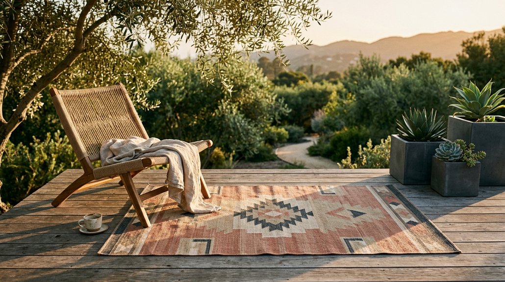 best recycled outdoor rug options