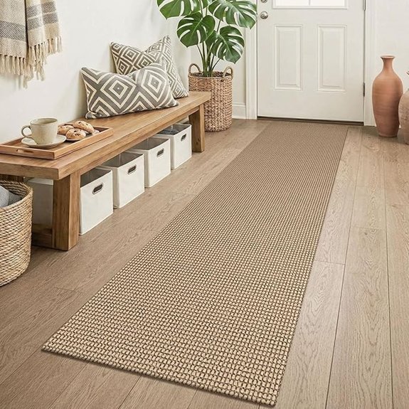 boho washable runner rug