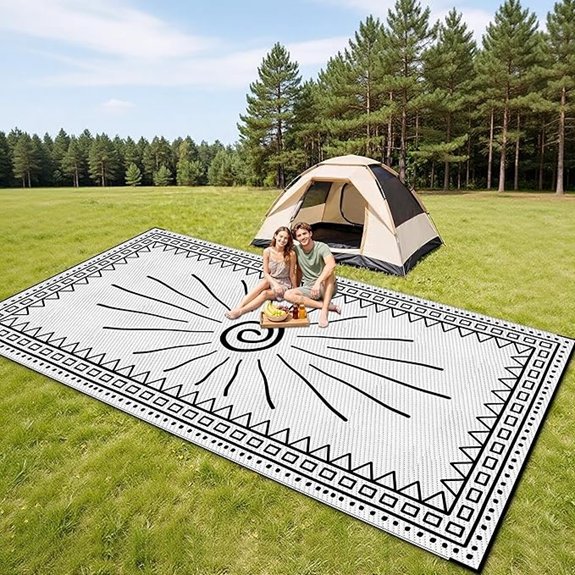 circleroad 9x12 rug waterproof reversible