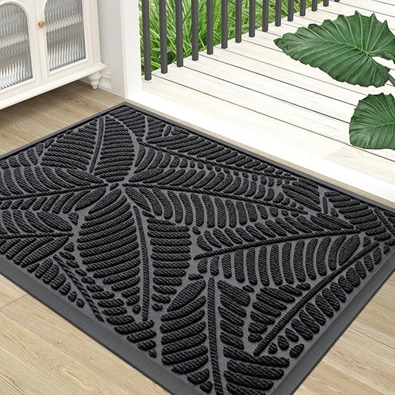 colorxy waterproof rubber doormat