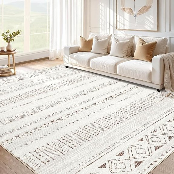 cotiled 5x7 washable rug