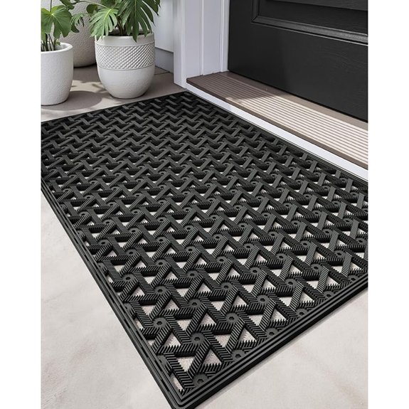 dexi rubber front mat