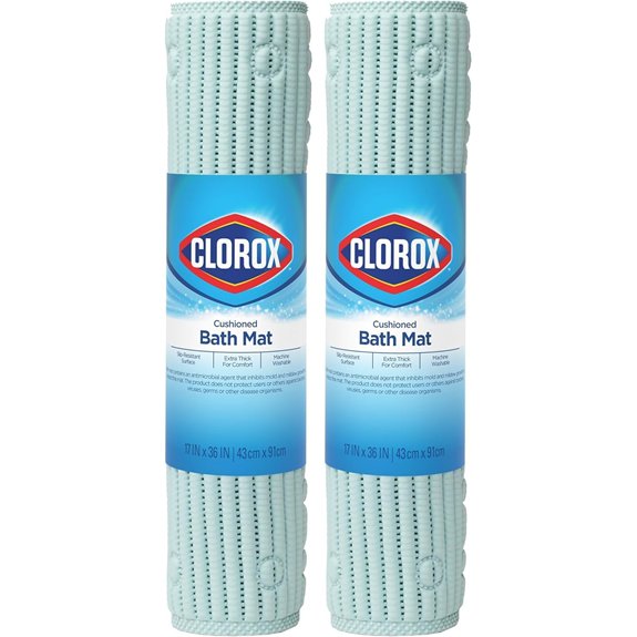 duck brand clorox non slip bath mat