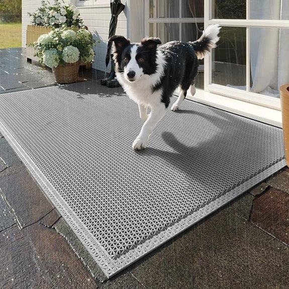 front door mat rubber 20x31