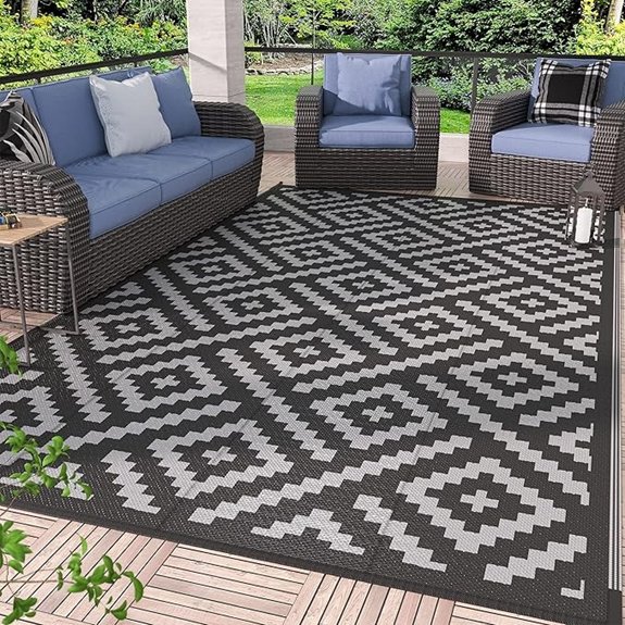 genimo outdoor patio rug