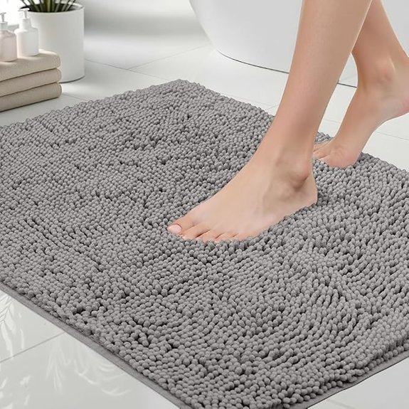 gorilla grip chenille rug