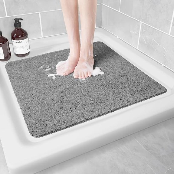 hargiis 24x24 non slip shower mat
