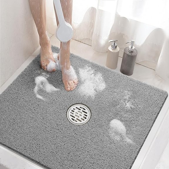 hitslam square shower mat