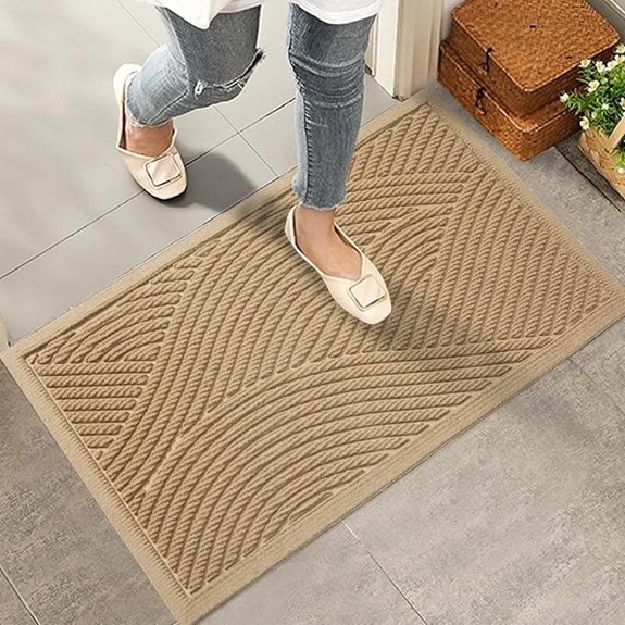 hiyard beige front mat 29x17