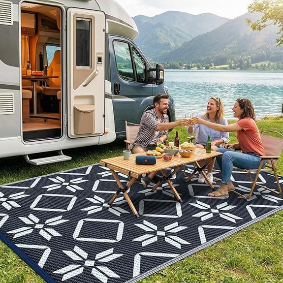 kohree waterproof outdoor rug