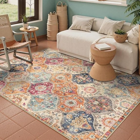 lahome moroccan trellis rug