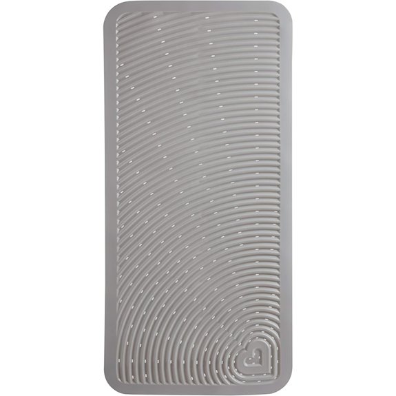 munchkin grey baby bath mat