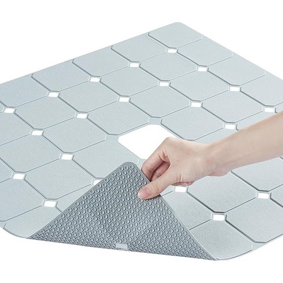 non slip silicone shower mat