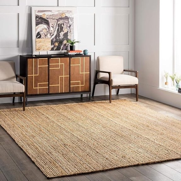 nuloom jute handwoven rug 6x9