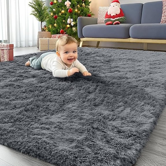 olanly soft fluffy rug