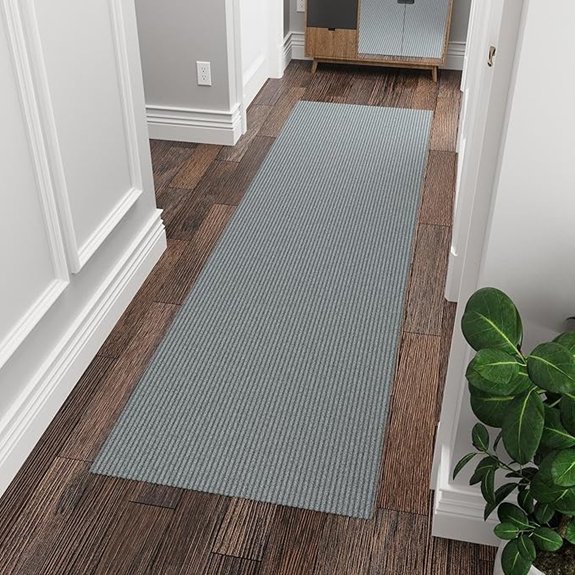 ottomanson gray hallway runner