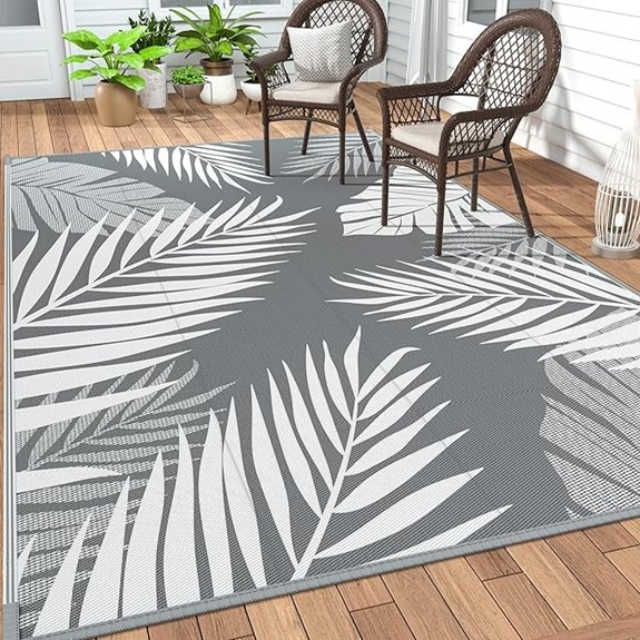 outdoor waterproof rug by genimo