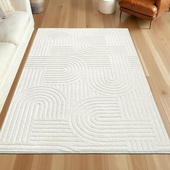 shacos fluffy arch rug pattern