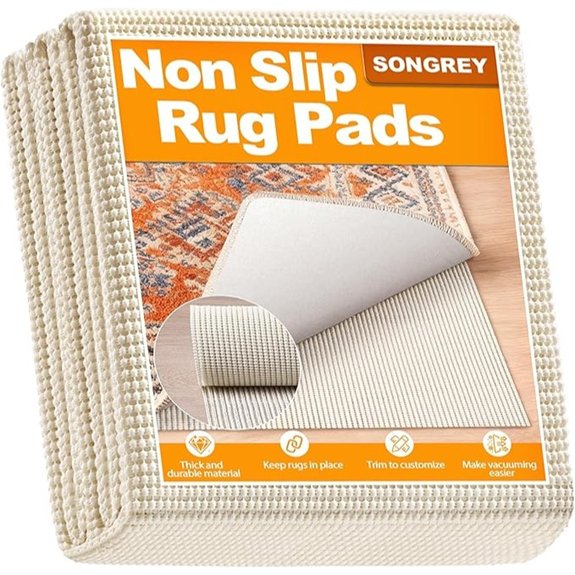 songrey 5x7 non slip rug pad