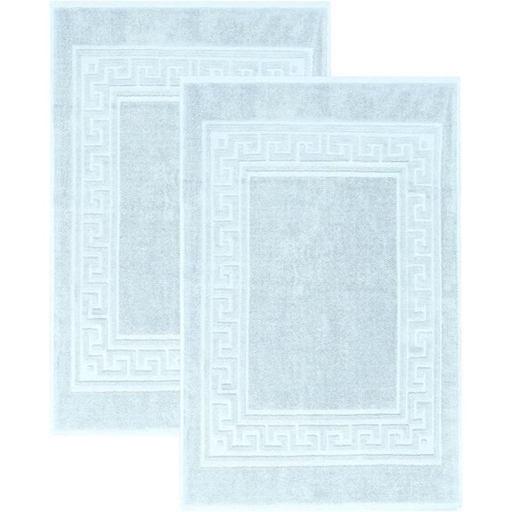 superior heavyweight cotton bath mats set of 2