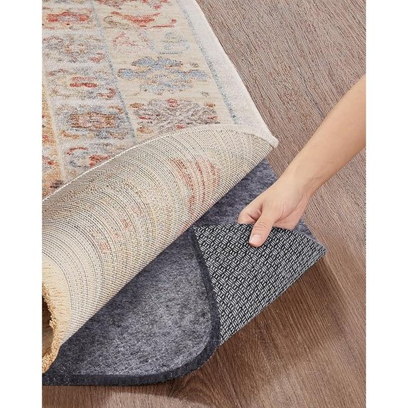 veken rug pad for hardwood floors