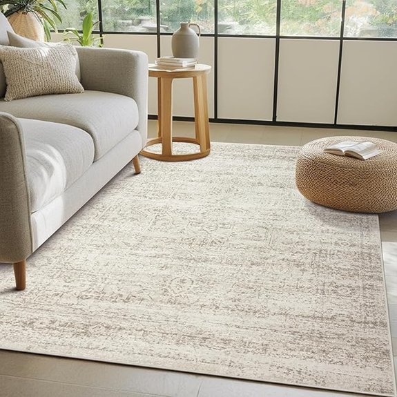 washable 4x6 vintage rug