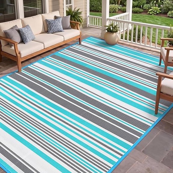 waterproof outdoor patio rug